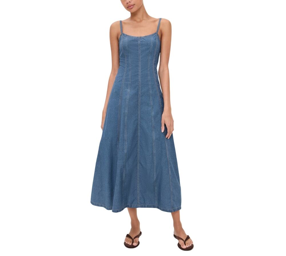 Rag & Bone Classic Blue Miramar Melody Poplin Dress Size 0